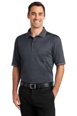 Select Snag-Proof Tipped Pocket Polo