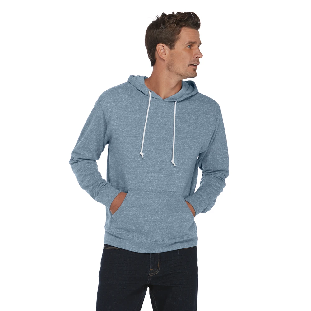 Delta Adult Unisex Snow Heather 7.5 Oz French Terry Hoodie 9 Delta Adult Unisex Snow Heather 7.5 Oz French Terry Hoodie - Image 7