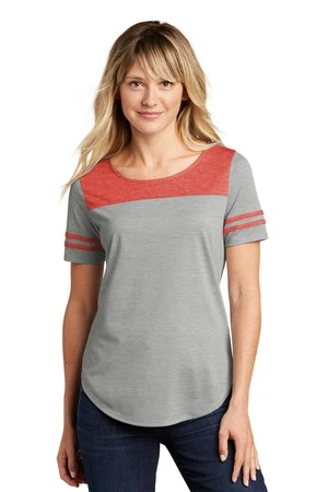 Ladies PosiCharge Tri-Blend Wicking Fan Tee 10 Ladies PosiCharge Tri-Blend Wicking Fan Tee - Image 8