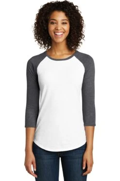 District Ladies' Fitted (Junior Fit ) Very Important Tee 3/4-Sleeve Raglan 15 District Ladies' Fitted (Junior Fit ) Very Important Tee 3/4-Sleeve Raglan -Jiffyshirts Sales Store a9aaa9fd49c925