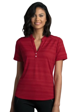 Women's Strata Textured Henley 18 Women's Strata Textured Henley -Jiffyshirts Sales Store aa5cbd1869f261