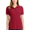 Ladies Combed Ring Spun Pique Polo