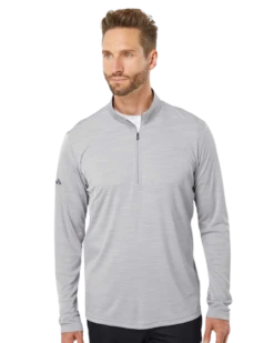 ADIDAS Lightweight Melange Quarter-Zip Pullover 14 ADIDAS Lightweight Melange Quarter-Zip Pullover -Jiffyshirts Sales Store aa6bd968fd374f