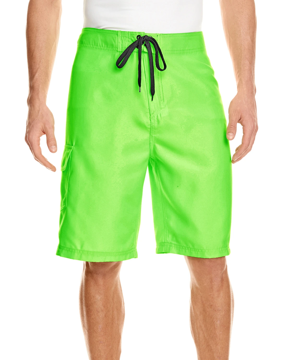 Men's Solid Board Short 7 Men's Solid Board Short - Image 5