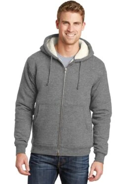 Unisex Heavyweight Sherpa-Lined Hooded Fleece Jacket 13 Unisex Heavyweight Sherpa-Lined Hooded Fleece Jacket -Jiffyshirts Sales Store aa9a82e3b9fb76