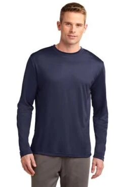 Tall Long Sleeve PosiCharge Competitor Tee -Jiffyshirts Sales Store aadf18b0cce81c