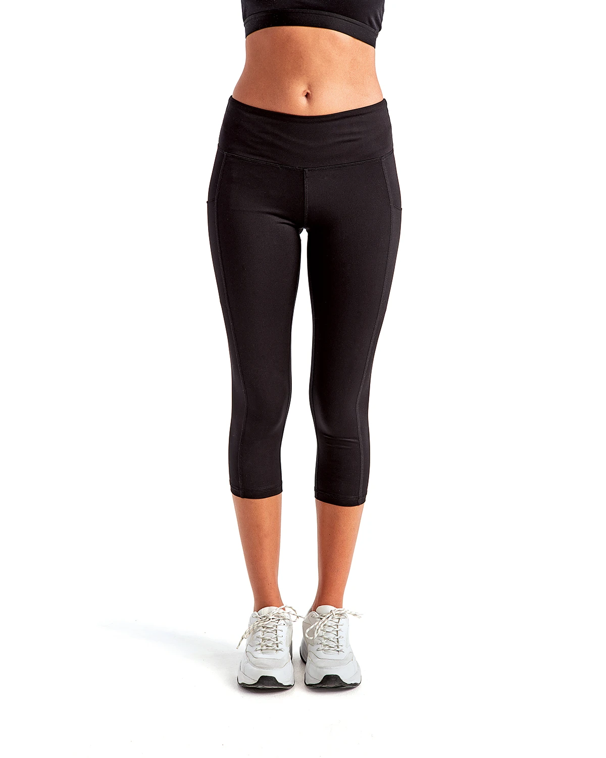 Ladies' Three-Quarter Performance Leggings 3 Ladies' Three-Quarter Performance Leggings