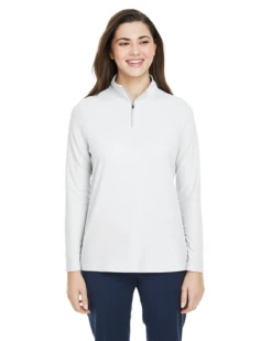 Ladies' Fusion ChromaSoft™ Pique Quarter-Zip 17 Ladies' Fusion ChromaSoft™ Pique Quarter-Zip -Jiffyshirts Sales Store ab0fab12037321