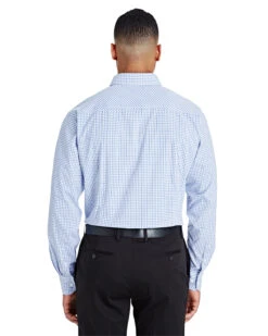CrownLux Performance™ Men's Micro Windowpane Shirt -Jiffyshirts Sales Store ab9ef8cb122819