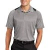 Men's Heather Colorblock Contender Polo