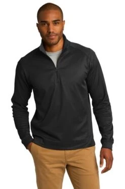 Vertical Texture 1/4-Zip Pullover -Jiffyshirts Sales Store ac60e6ba65cf05