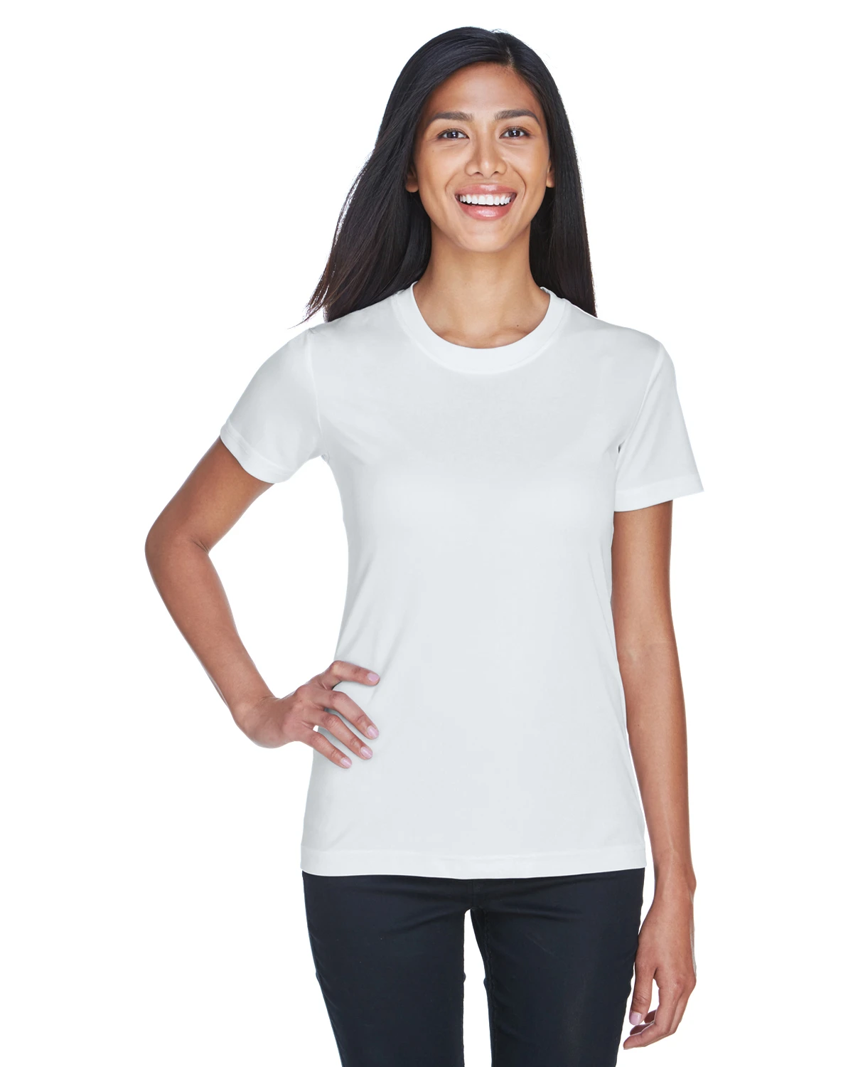 Ladies' Cool & Dry Basic Performance T-Shirt 3 Ladies' Cool & Dry Basic Performance T-Shirt