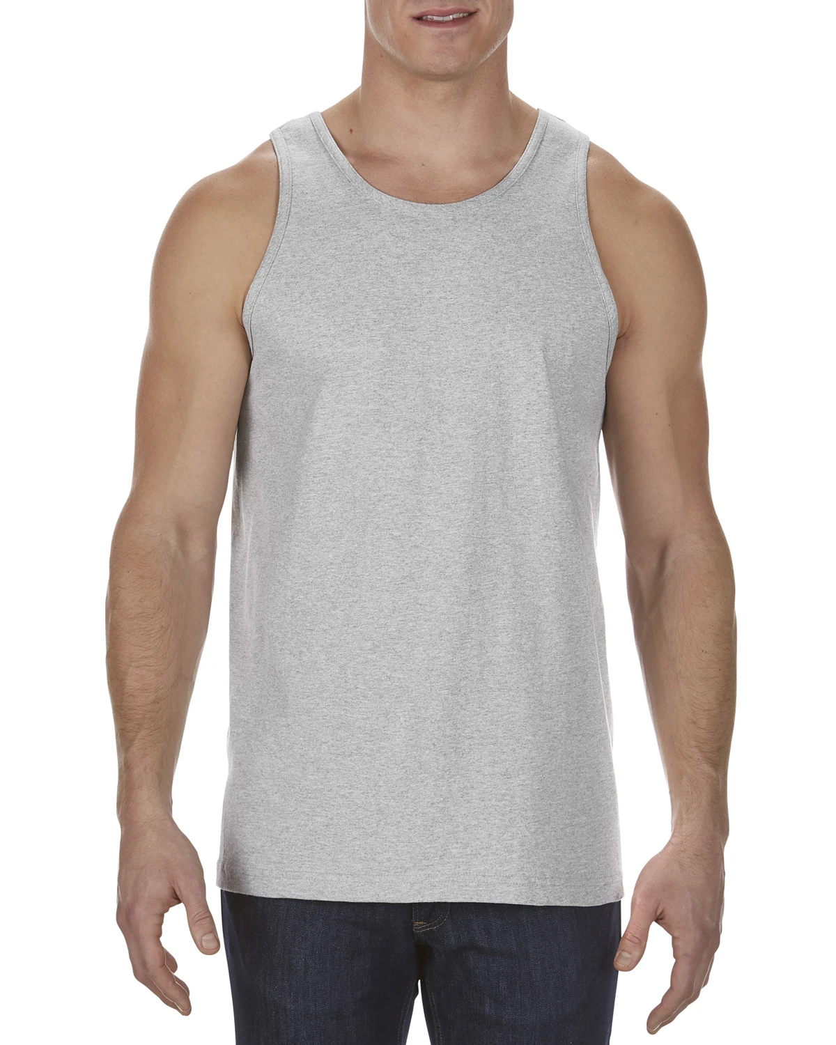Adult Unisex 6.0 Oz., 100% Cotton Tank Top 6 Adult Unisex 6.0 Oz., 100% Cotton Tank Top - Image 4