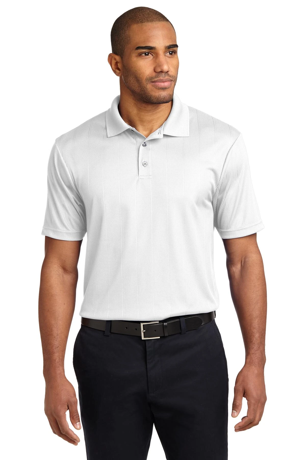 Performance Fine Jacquard Polo 8 Performance Fine Jacquard Polo - Image 6