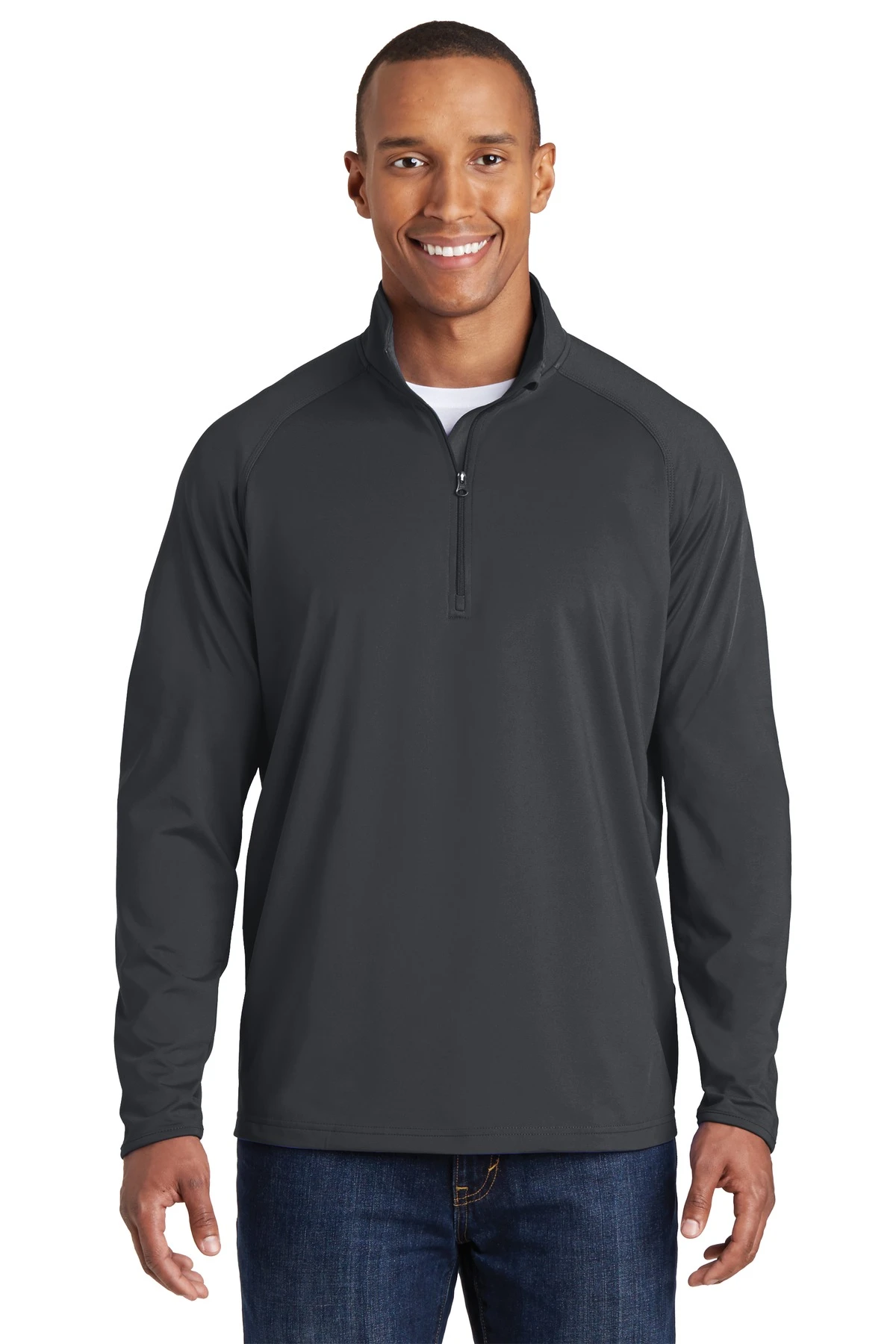 Tall Sport-Wick Stretch 1/2-Zip Pullover 9 Tall Sport-Wick Stretch 1/2-Zip Pullover - Image 7