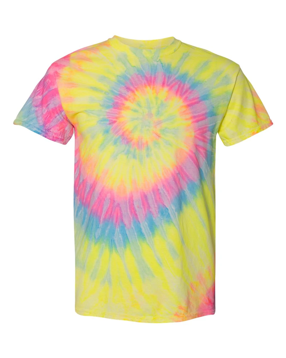 Unisex Multi-Color Spiral Short Sleeve T-Shirt 12 Unisex Multi-Color Spiral Short Sleeve T-Shirt - Image 10