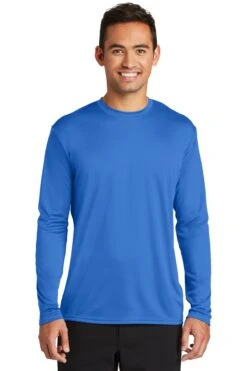 Unisex Long Sleeve Performance Tee -Jiffyshirts Sales Store af6832973c55ee