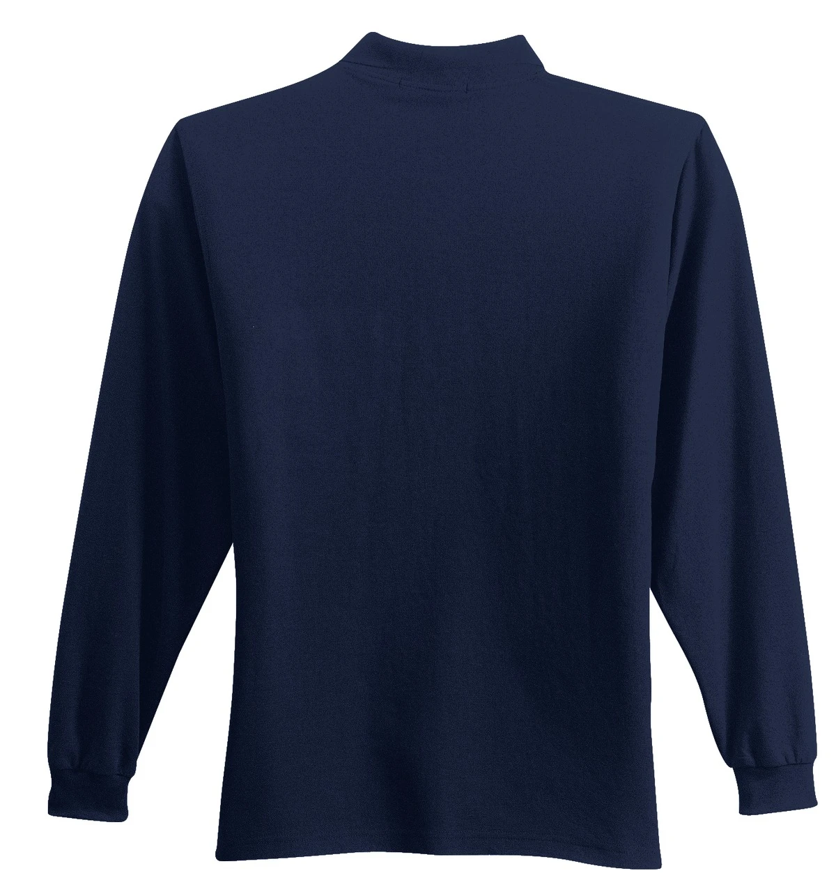 Long Sleeve Silk Touch Polo With Pocket 5 Long Sleeve Silk Touch Polo With Pocket - Image 3