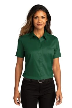 Ladies Short Sleeve SuperPro React ™ Twill Shirt 32 Ladies Short Sleeve SuperPro React ™ Twill Shirt -Jiffyshirts Sales Store b0682b1ff1571e