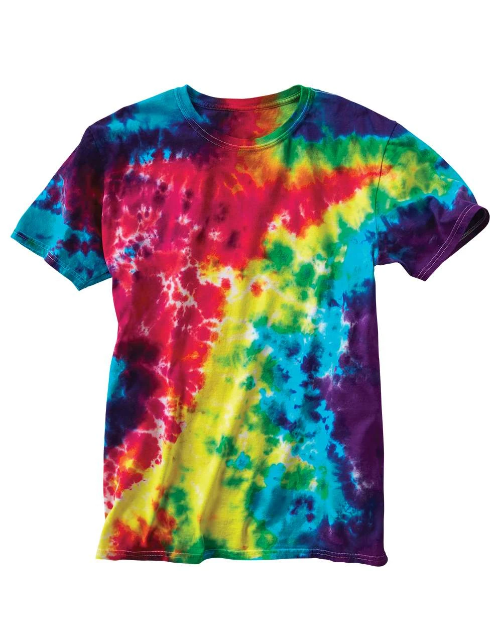Unisex Slushie Crinkle Tie Dye T-Shirt 4 Unisex Slushie Crinkle Tie Dye T-Shirt - Image 2