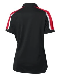 Ladies Tricolor Shoulder Micropique Sport-Wick Polo -Jiffyshirts Sales Store b0c37862d20486