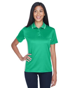 Ladies' Cool & Dry Sport Two-Tone Polo -Jiffyshirts Sales Store b102d719e93238