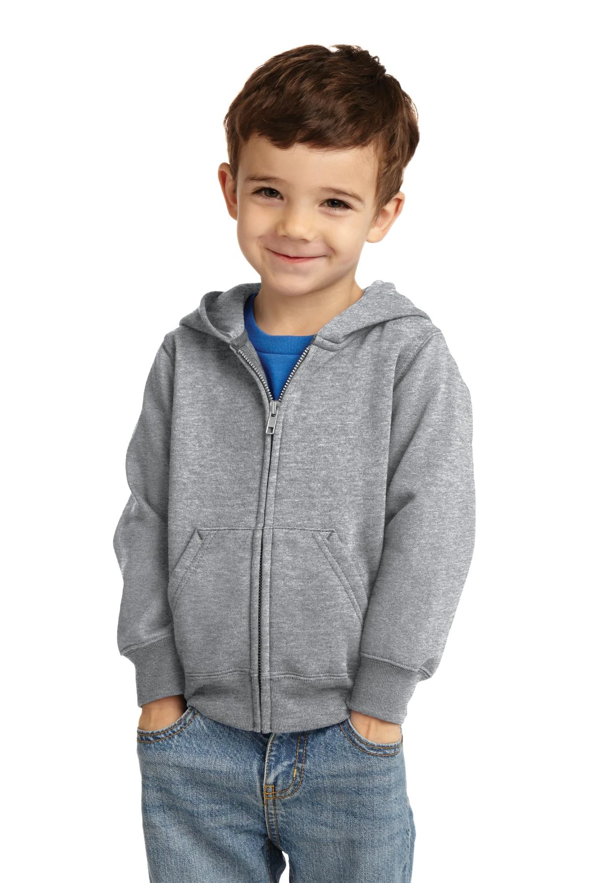 Toddler Core Fleece Full-Zip Hooded Sweatshirt 8 Toddler Core Fleece Full-Zip Hooded Sweatshirt - Image 6