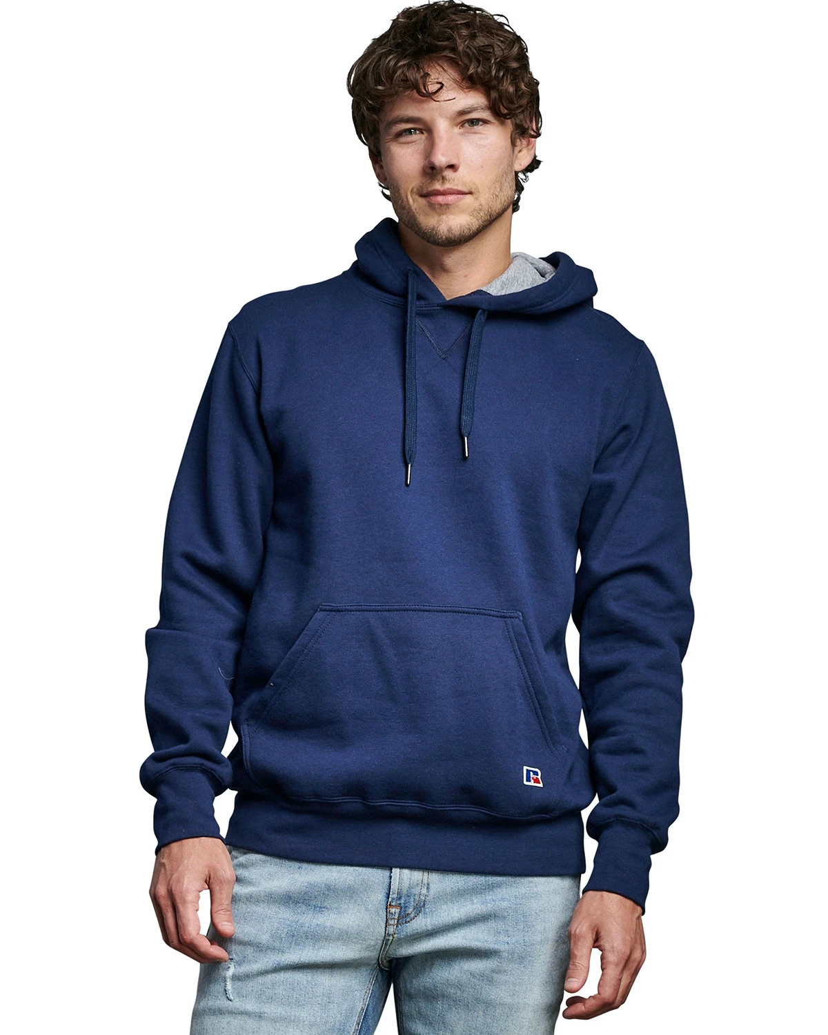 Russell Athletic Cotton Rich Fleece Hooded Sweatshirt 3 Russell Athletic Cotton Rich Fleece Hooded Sweatshirt