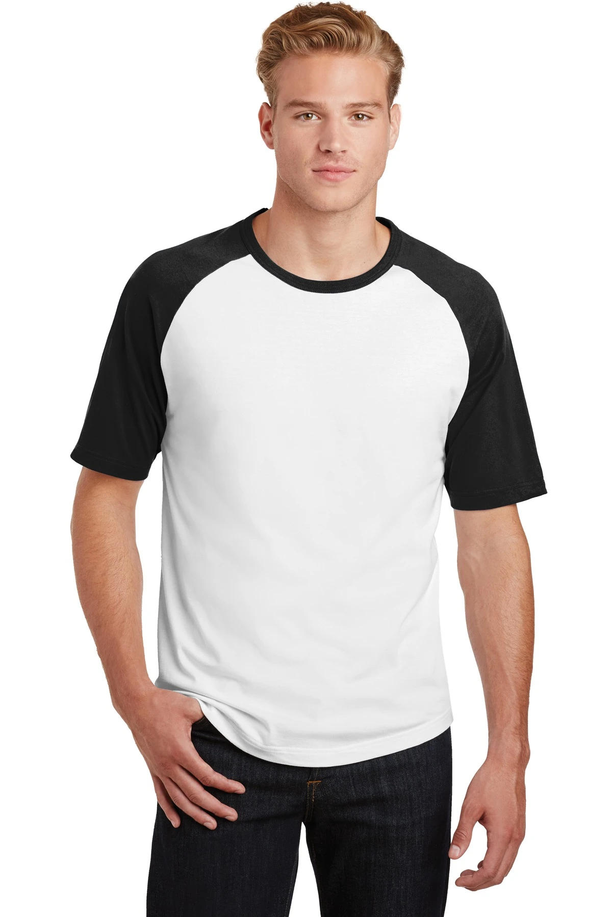 Unisex Short Sleeve Colorblock Raglan Jersey 10 Unisex Short Sleeve Colorblock Raglan Jersey - Image 8