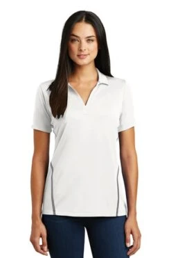 Ladies Contrast PosiCharge Tough Polo