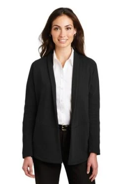 Ladies Interlock Cardigan 14 Ladies Interlock Cardigan -Jiffyshirts Sales Store b33a4042a5e559