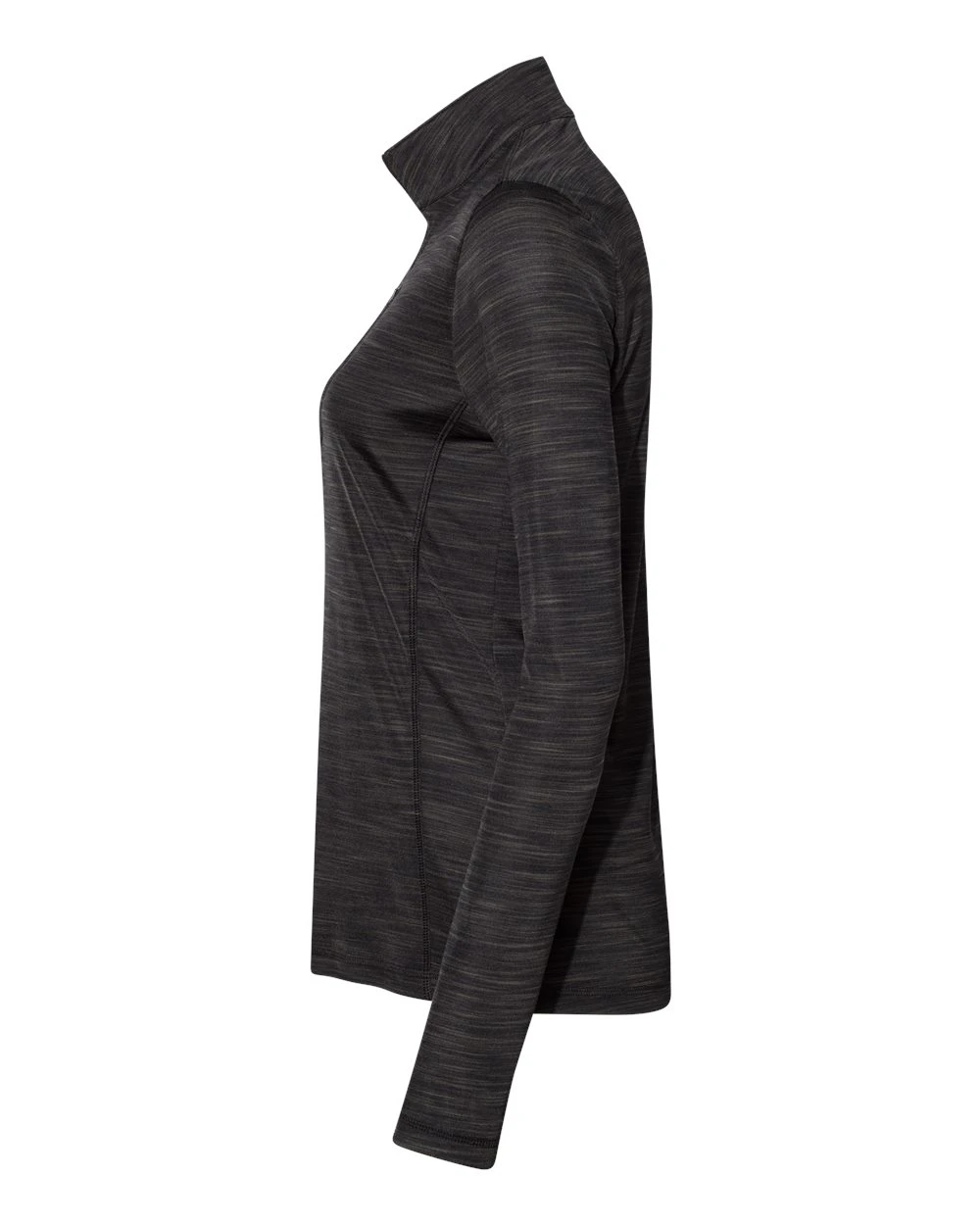 ADIDAS Women's Lightweight Melange Quarter-Zip Pullover 5 ADIDAS Women's Lightweight Melange Quarter-Zip Pullover - Image 3