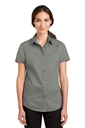 Ladies Short Sleeve SuperPro Twill Shirt 8 Ladies Short Sleeve SuperPro Twill Shirt - Image 6