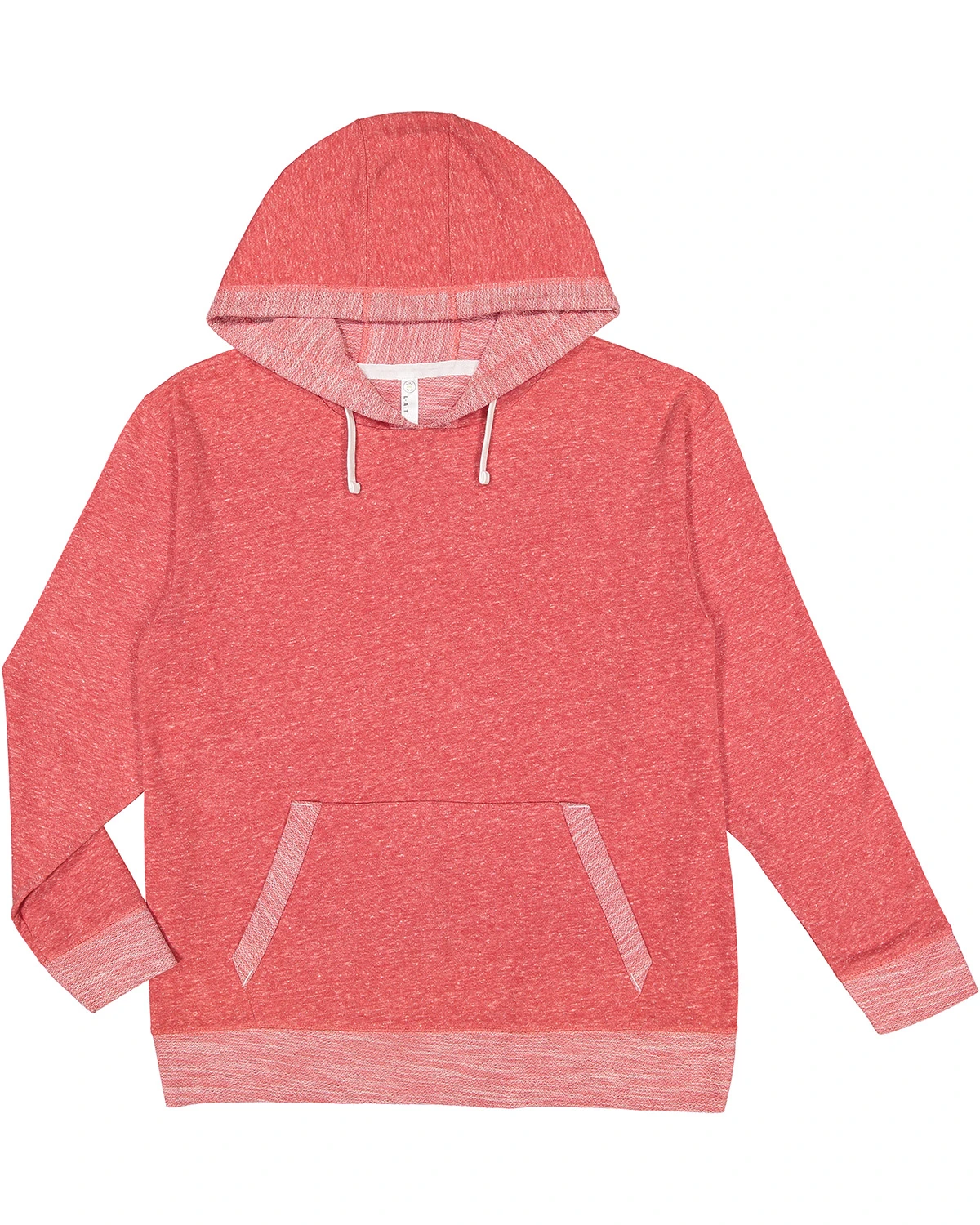 Unisex Harborside Melange French Terry Hooded Pullover 10 Unisex Harborside Melange French Terry Hooded Pullover - Image 8