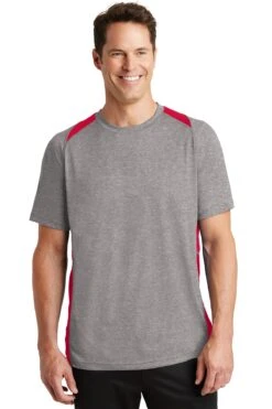 Unisex Heather Colorblock Contender Tee