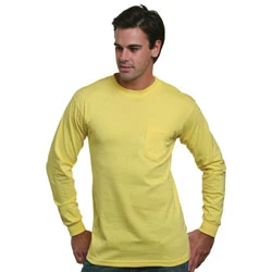 Unisex Union-Made Long-Sleeve Pocket Crew T-Shirt 15 Unisex Union-Made Long-Sleeve Pocket Crew T-Shirt - Image 13