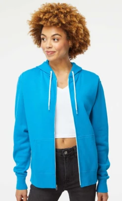 Unisex Lightweight Full-Zip Hooded Sweatshirt -Jiffyshirts Sales Store b58fe9d8f1d5bf