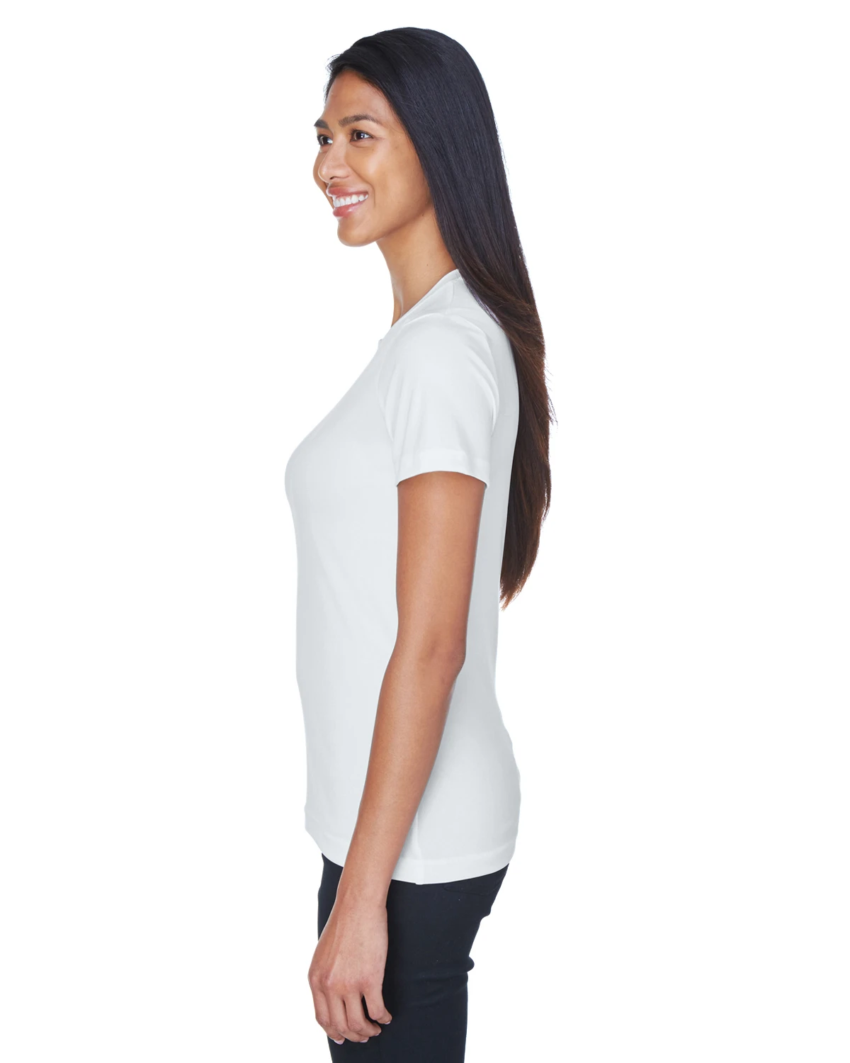 Ladies' Cool & Dry Basic Performance T-Shirt 4 Ladies' Cool & Dry Basic Performance T-Shirt - Image 2