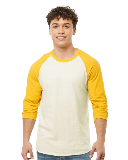 Unisex Fine Jersey Raglan Tee 8 Unisex Fine Jersey Raglan Tee - Image 6