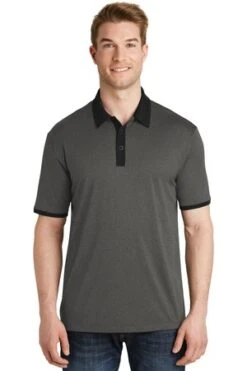 Men's Heather Contender Contrast Polo 13 Men's Heather Contender Contrast Polo -Jiffyshirts Sales Store b6767490247626