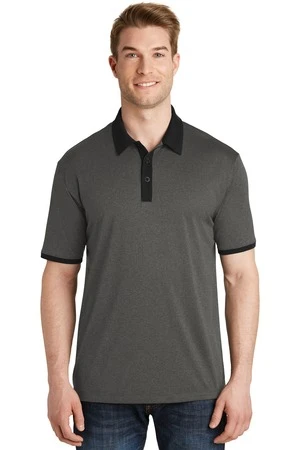 Men's Heather Contender Contrast Polo 7 Men's Heather Contender Contrast Polo - Image 5