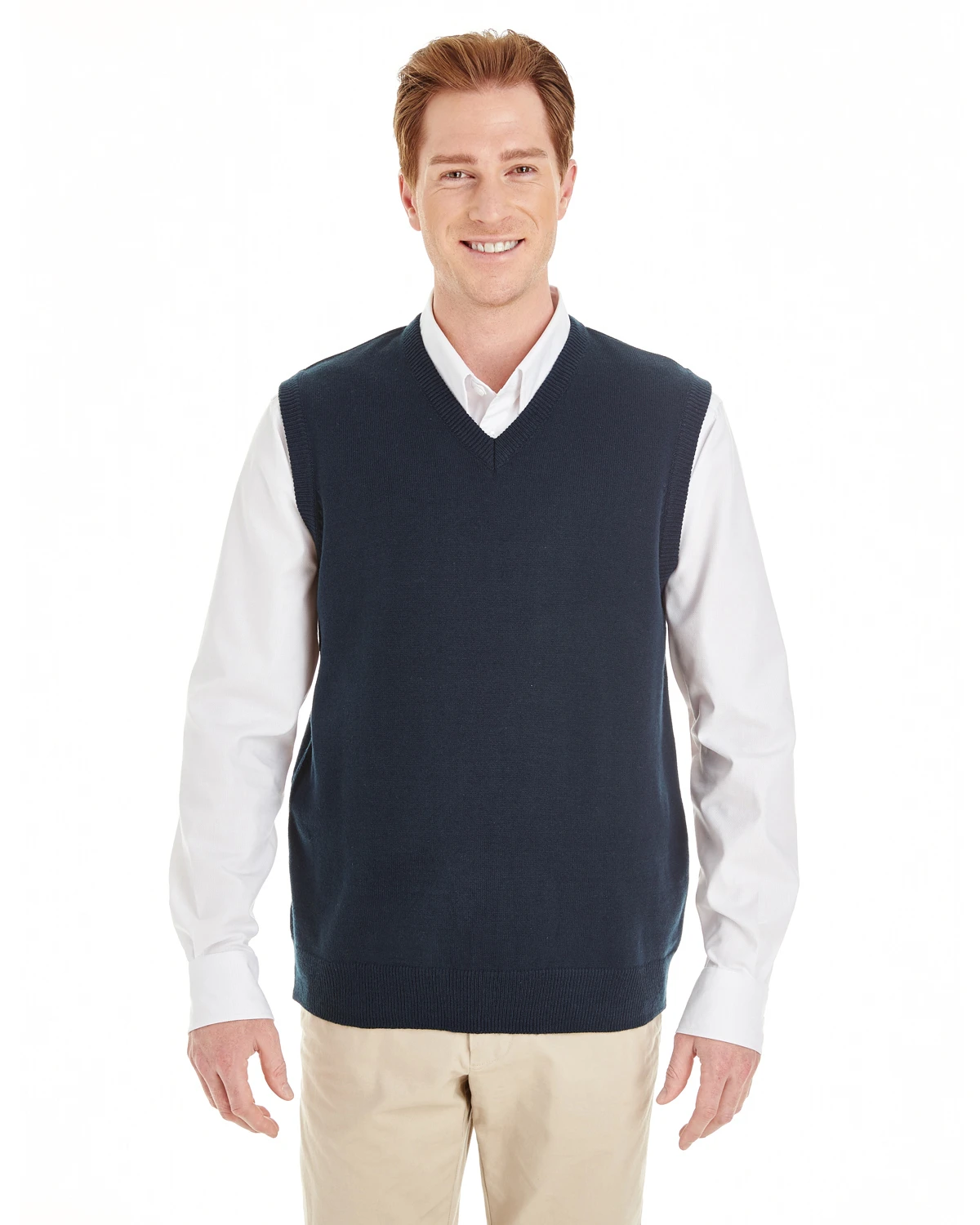 Unisex Men's Pilbloc™ V-Neck Sweater Vest 7 Unisex Men's Pilbloc™ V-Neck Sweater Vest - Image 5