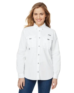 Columbia Ladies' Bahama™ Long-Sleeve Shirt 13 Columbia Ladies' Bahama™ Long-Sleeve Shirt -Jiffyshirts Sales Store b6c4171cc956ce