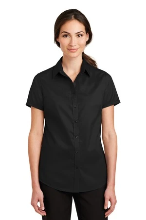Ladies Short Sleeve SuperPro Twill Shirt 10 Ladies Short Sleeve SuperPro Twill Shirt - Image 8