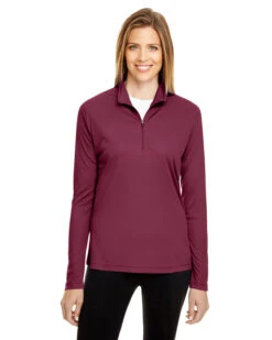 Ladies' Zone Performance Quarter-Zip 24 Ladies' Zone Performance Quarter-Zip -Jiffyshirts Sales Store b71228200d5038