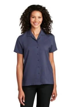 Ladies Short Sleeve Performance Staff Shirt 23 Ladies Short Sleeve Performance Staff Shirt -Jiffyshirts Sales Store b75c0d7f528ce7
