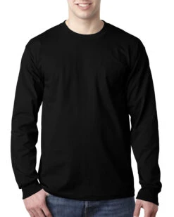 Adult Unisex 6.1 Oz., 100% Cotton Long Sleeve Pocket T-Shirt -Jiffyshirts Sales Store b77be95d6b6361