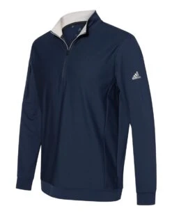 ADIDAS Unisex Performance Texture Quarter-Zip Pullover -Jiffyshirts Sales Store b7864c280447c1