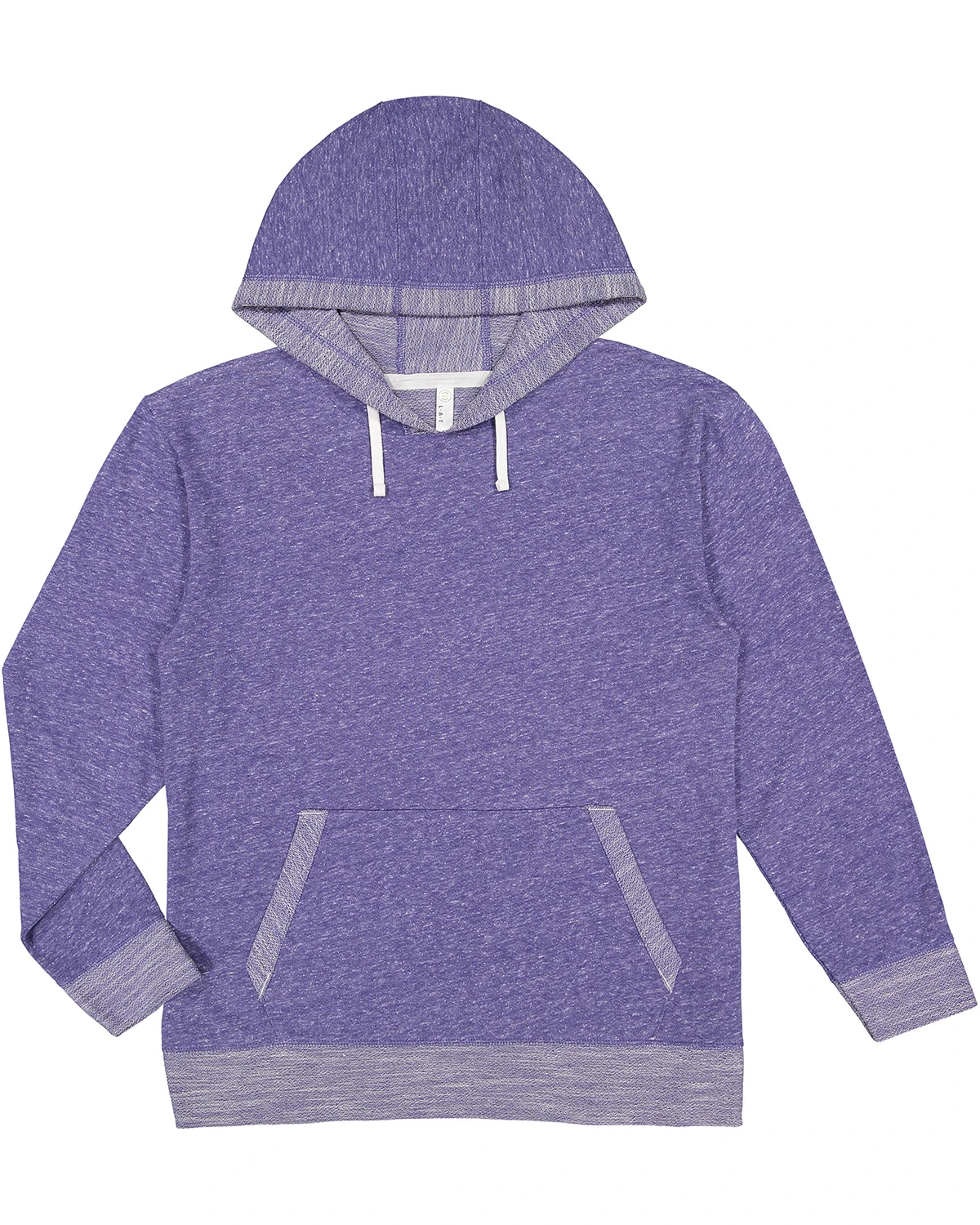Unisex Harborside Melange French Terry Hooded Pullover 14 Unisex Harborside Melange French Terry Hooded Pullover - Image 12