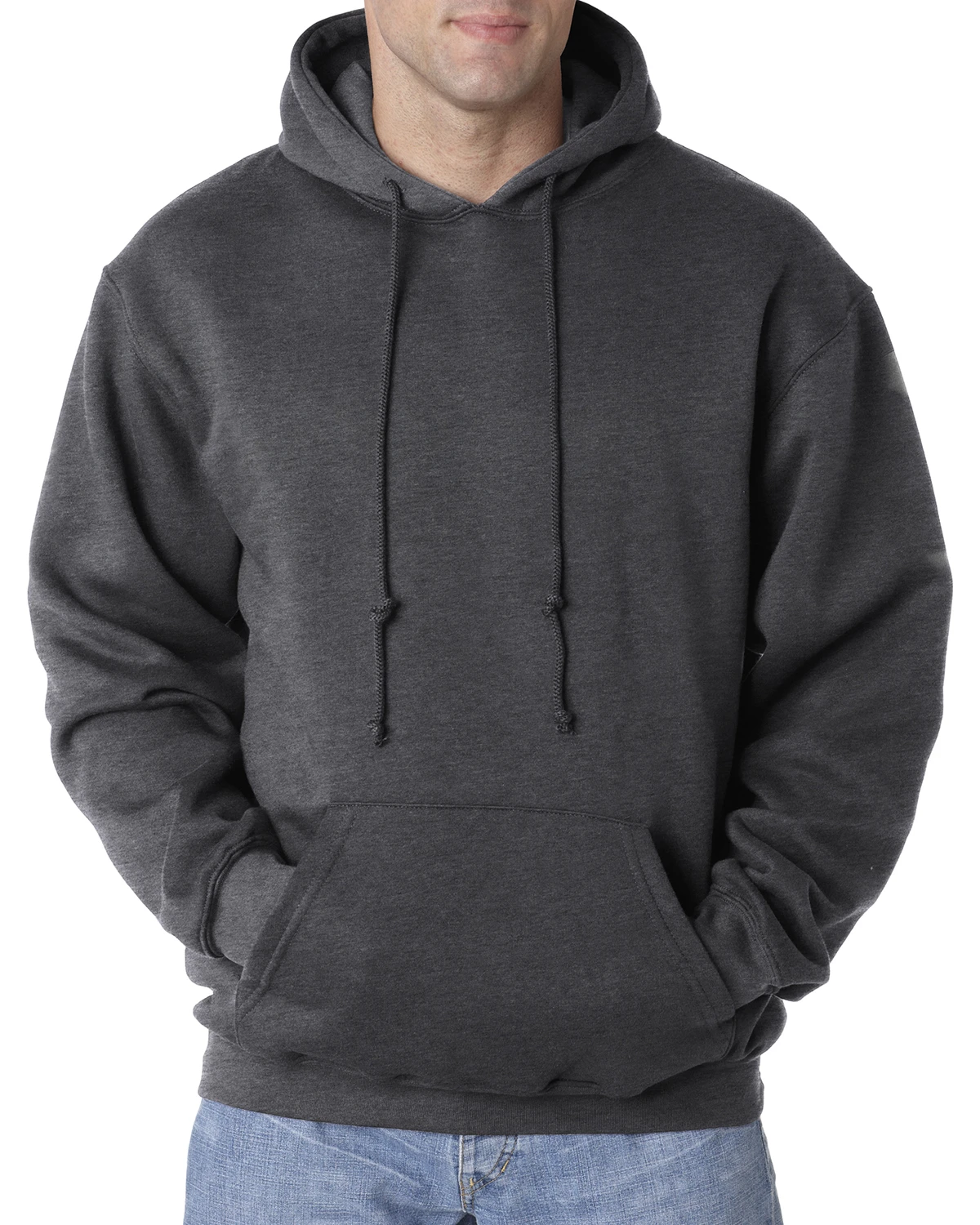 Adult Unisex 9.5 Oz., 80/20 Pullover Hooded Sweatshirt 8 Adult Unisex 9.5 Oz., 80/20 Pullover Hooded Sweatshirt - Image 6